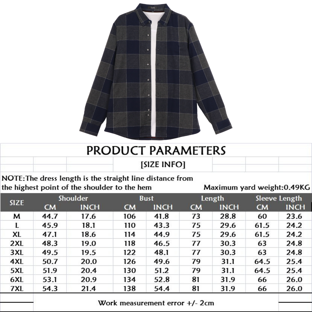 2022 Latest Buffalo Plaid Shirt Custom Logo Lined Plaid Shirt Buffalo Man For Daily Life