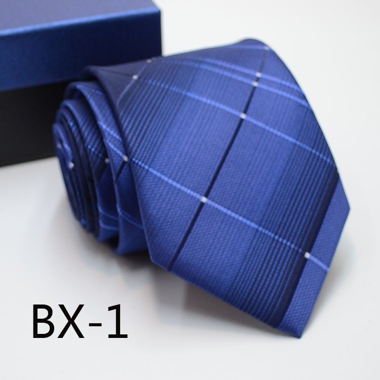 Men's 8CM Formal Business Groom Tie Wholesale Logo Polyester Pleated Necktie
