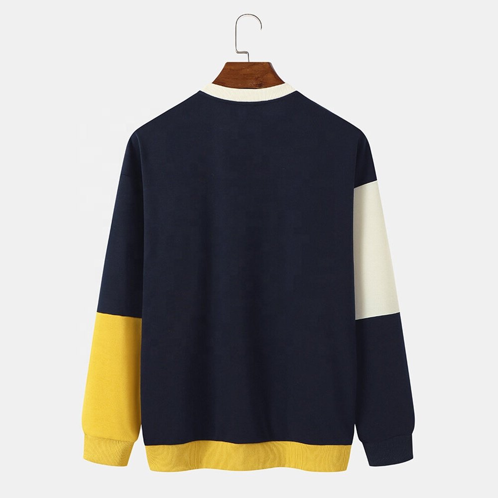 Hot Sale 2024 Fashion Wholesale Men's Sweat Shirt Cotton fleece custom crewneck Sweatshirts for men