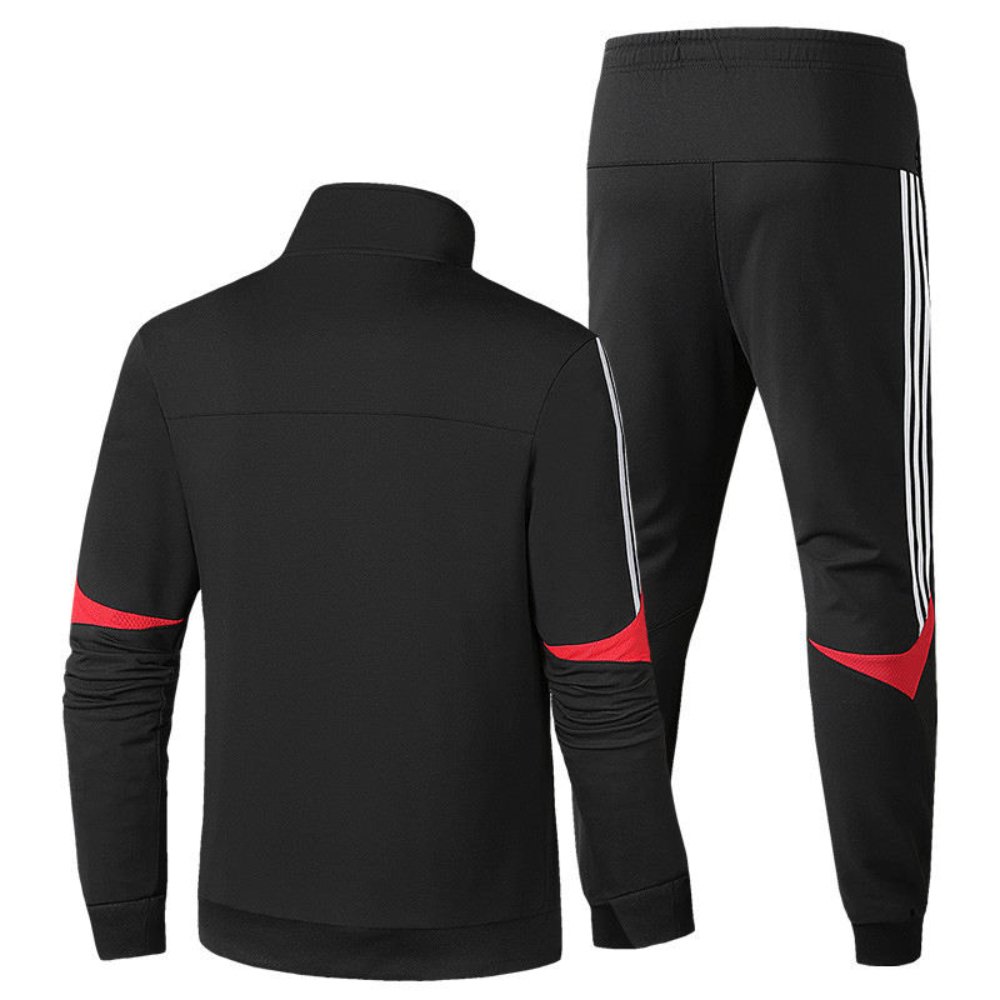 High Quality Football Tracksuits Comfortable Man Team Soccer Tracksuit Customized Print Logo Tracksuit