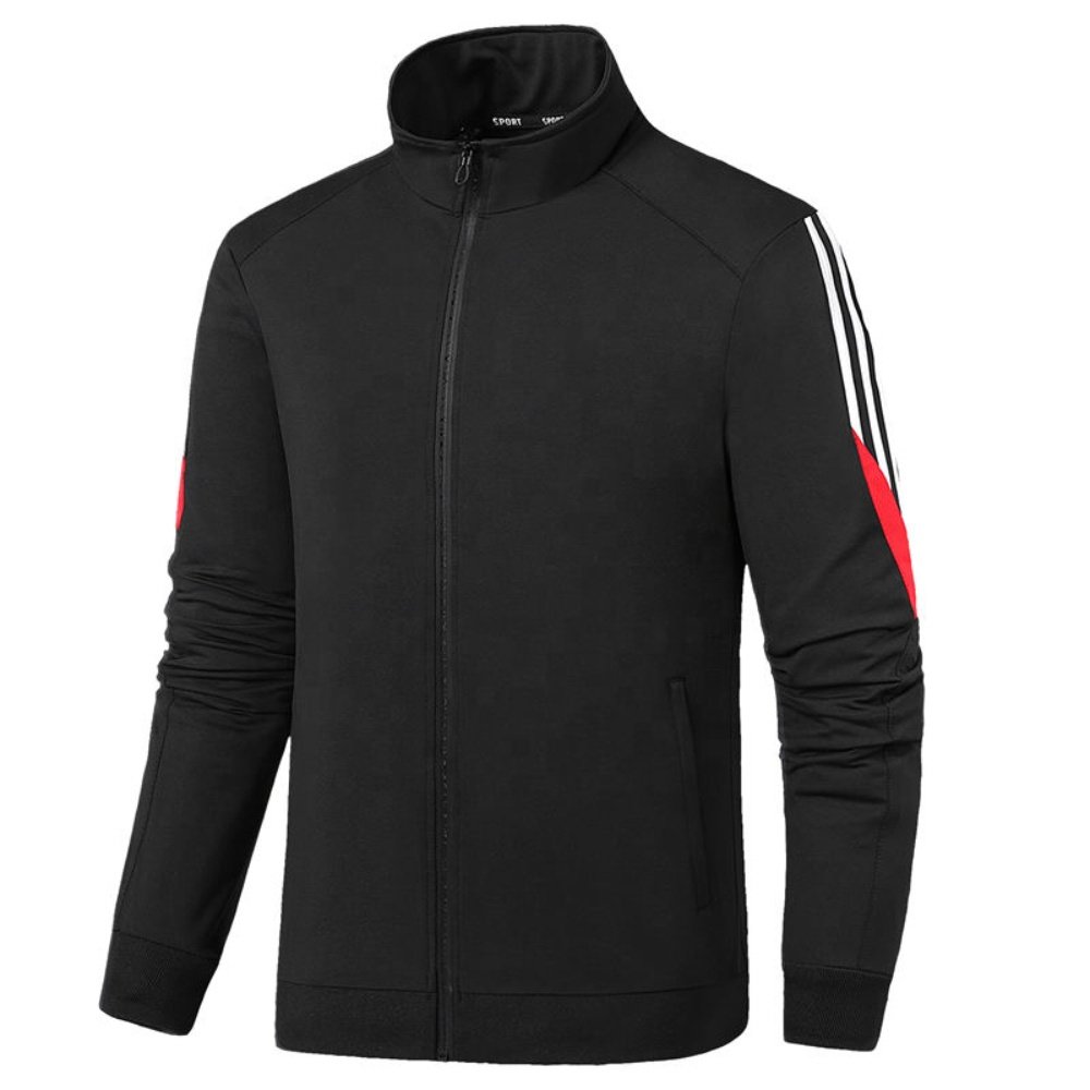 High Quality Football Tracksuits Comfortable Man Team Soccer Tracksuit Customized Print Logo Tracksuit