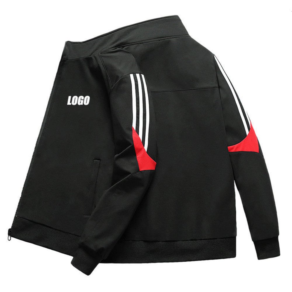 High Quality Football Tracksuits Comfortable Man Team Soccer Tracksuit Customized Print Logo Tracksuit