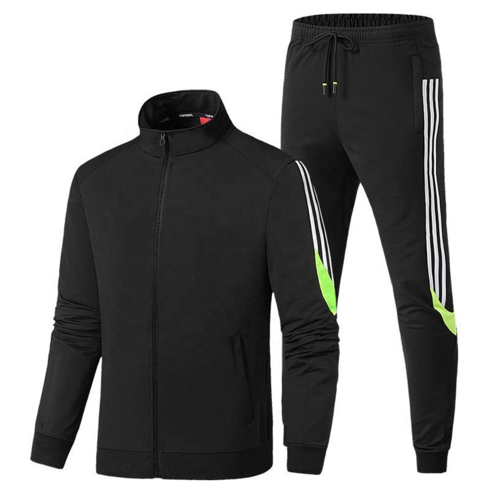 High Quality Football Tracksuits Comfortable Man Team Soccer Tracksuit Customized Print Logo Tracksuit