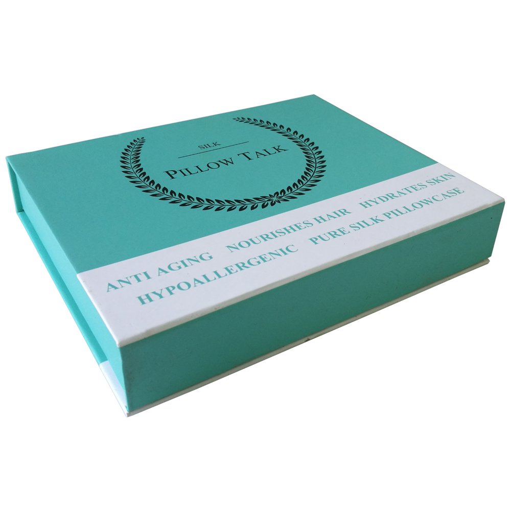 High quality packaging factory customize large blue matte gift boxes