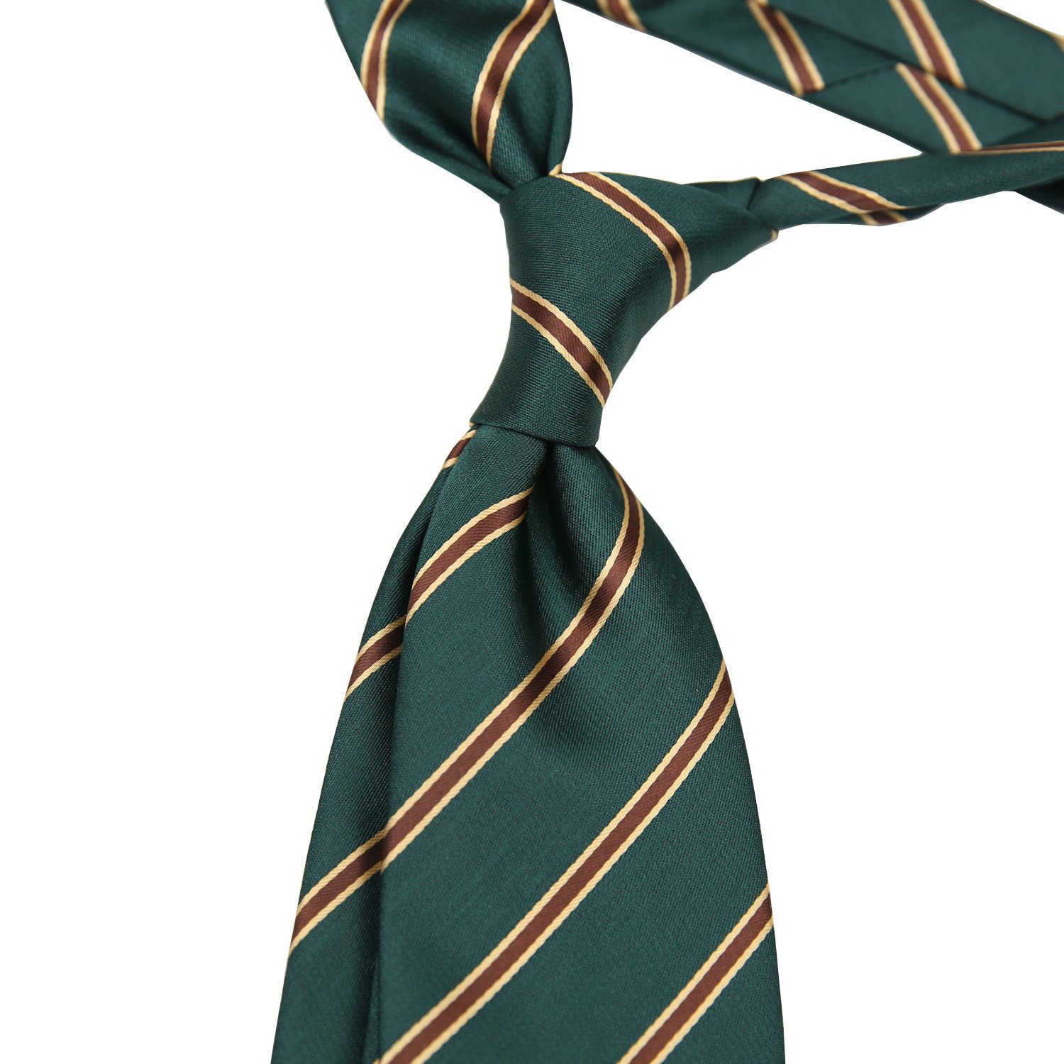 High Quality Floral Mens Business Neckties Poly Silky Jacquard Black and Gold Neckties Polyester Neck Ties for Mens