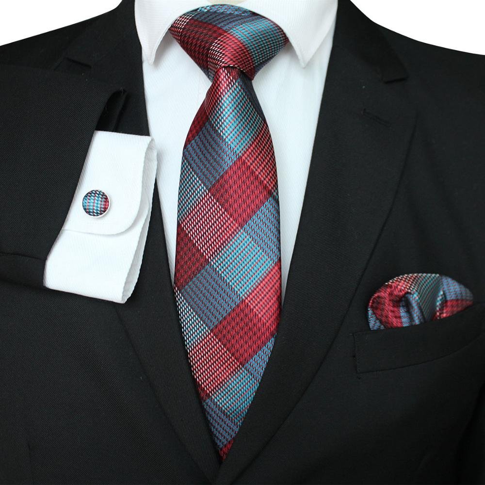 100% Pure Silk Tie Business Mens Neck Tie