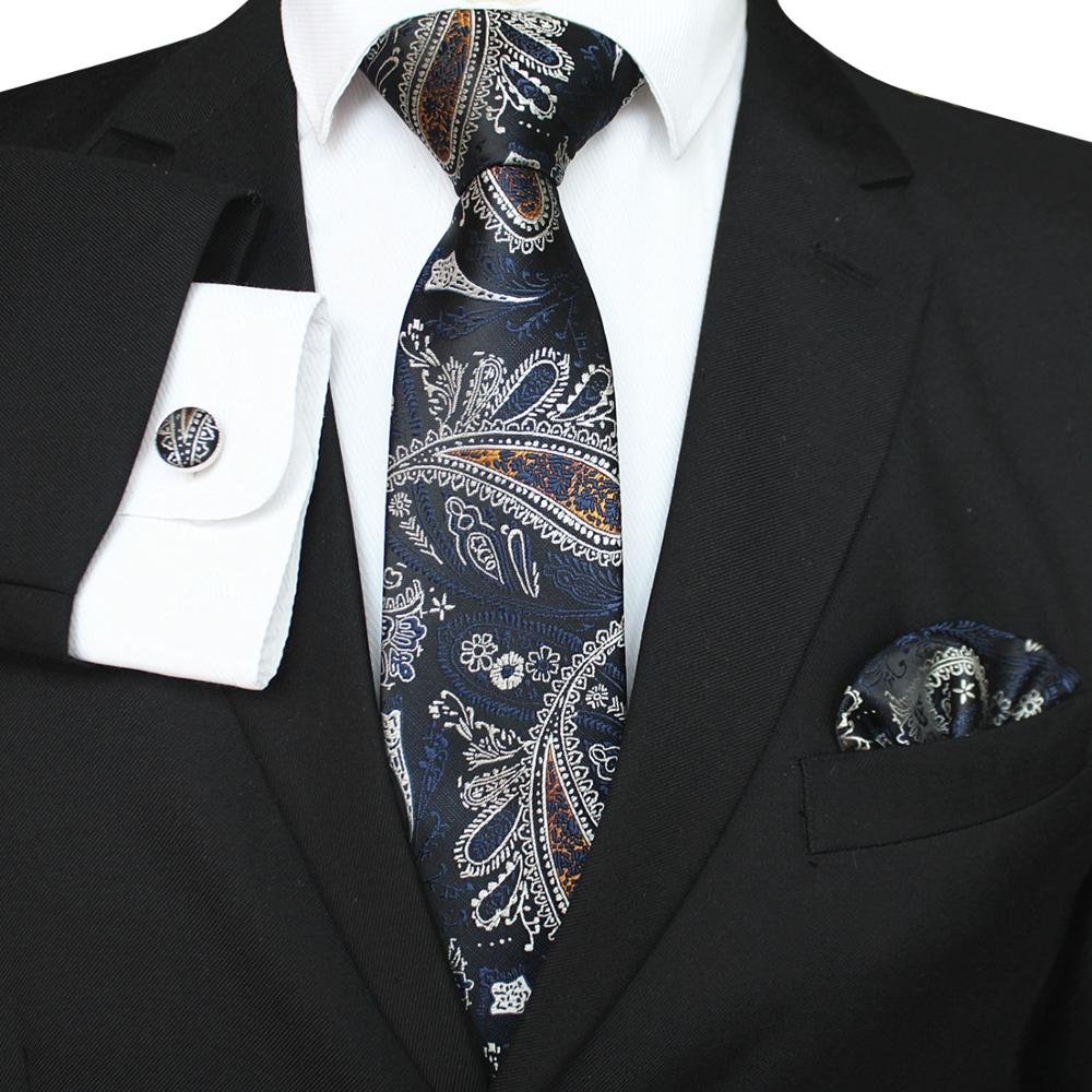 100% Pure Silk Tie Business Mens Neck Tie