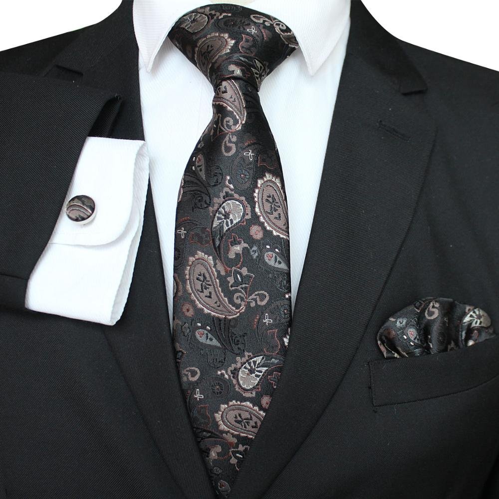 100% Pure Silk Tie Business Mens Neck Tie