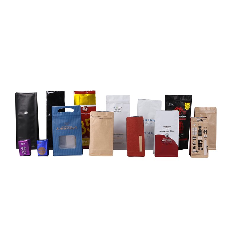 hermetic storage regular zipper plastic pouch bag adhesive tin tie for coffee plastic bag package custom printing plastic bag ma