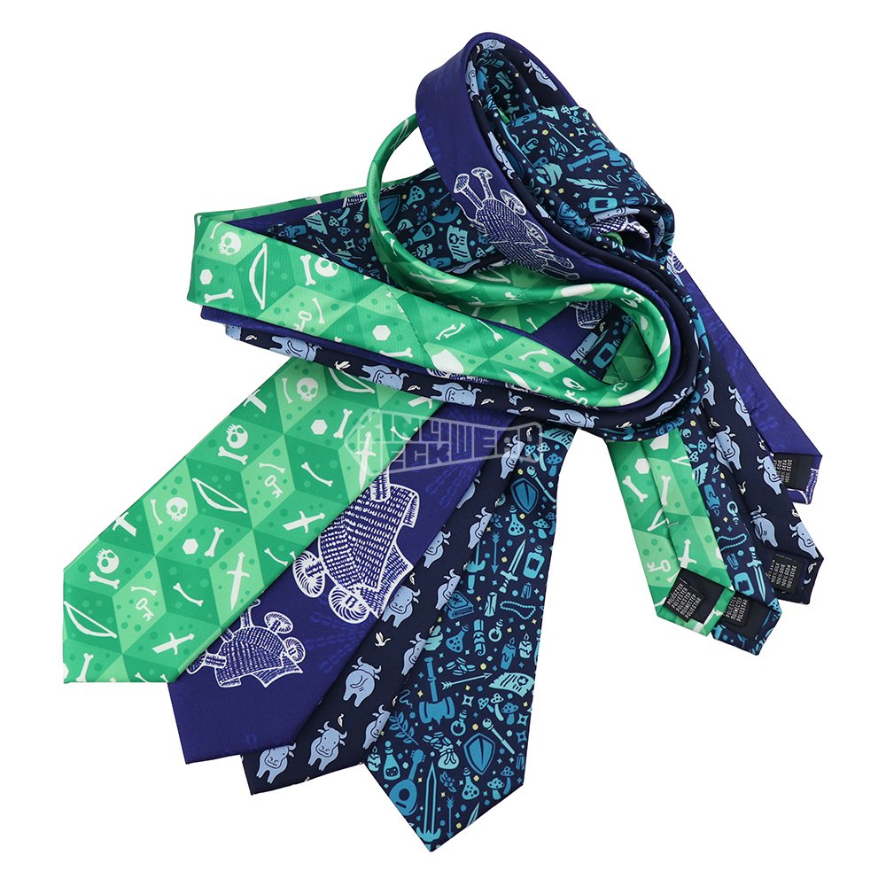 Personalised Cartoon Cup Pattern16Mm Silk Twill Necktie With Custom Logo Personalized Mens Printed Silk Ties