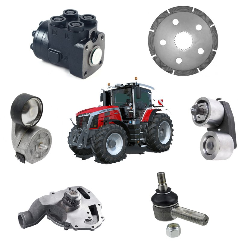 Masseyy Ferguson Tractor Parts Agricultural Machinery Parts Steering Motor Brake Disc Belt Tensioner Water Pump