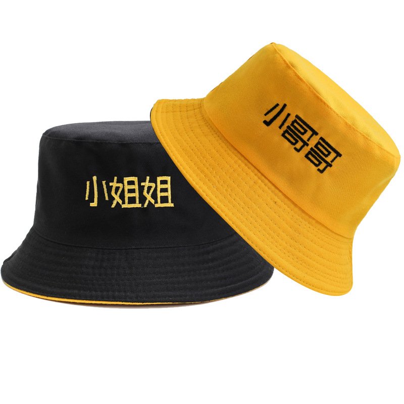 Tie Dye Bucket Hats Hot Selling Letters Embroidery Unisex Character Cotton Double Reversible Pink Custom Logo Adults 100% Cotton