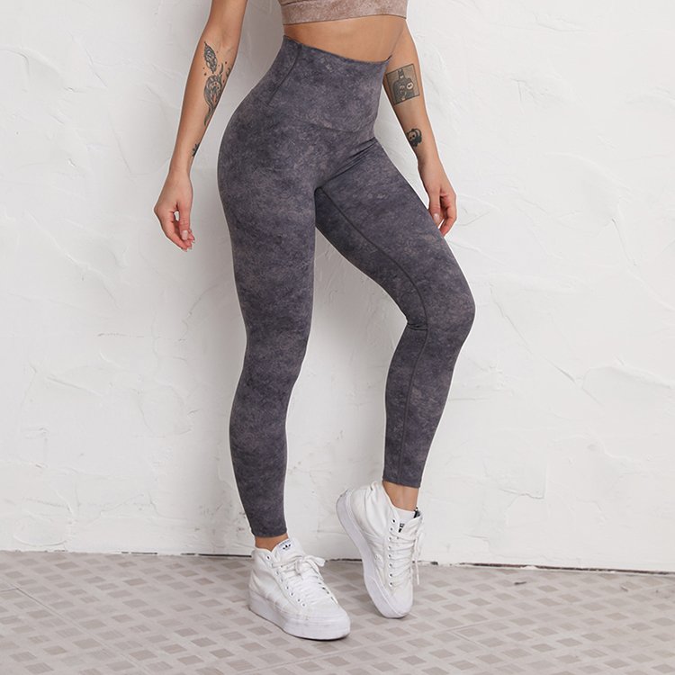 Women's Yoga High Waist Leggings For Women Tie Dye Leggings Woman Customize Tights Butt Lift Yoga Pants