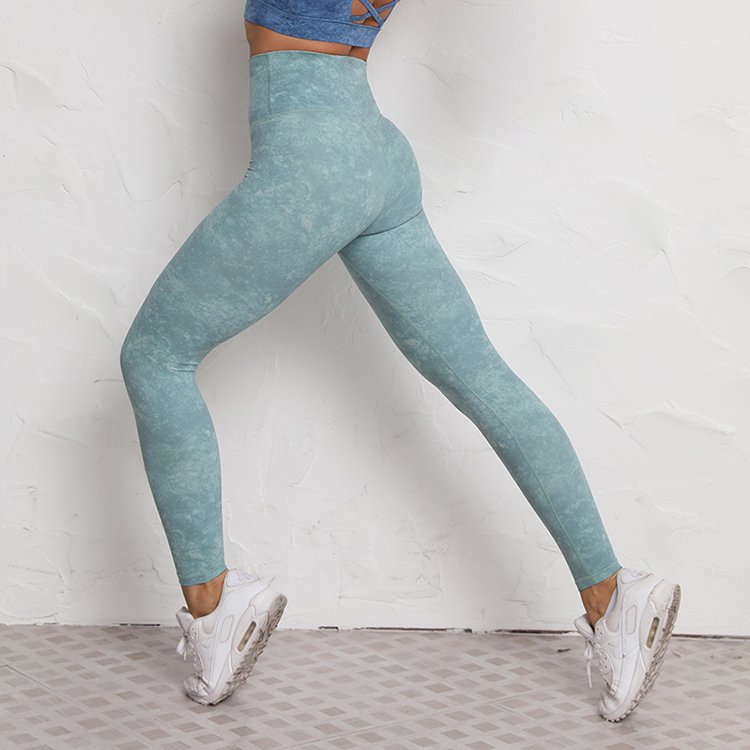 Women's Yoga High Waist Leggings For Women Tie Dye Leggings Woman Customize Tights Butt Lift Yoga Pants