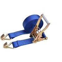 GL-16713 2" Aluminum Handle Ratchet Strap with J Hooks Ratchet Tie Down 1'' 2'' 3'' 4''