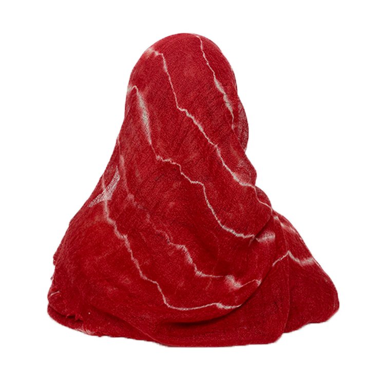Designers ethnic tie-dye wool cashmere head Scarf khimar cotton hijab plangi tassel pashminas shawls for Muslin women fashion