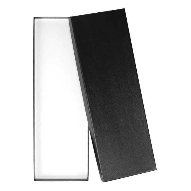 Custom logo printed empty bow tie necktie gift packaging box