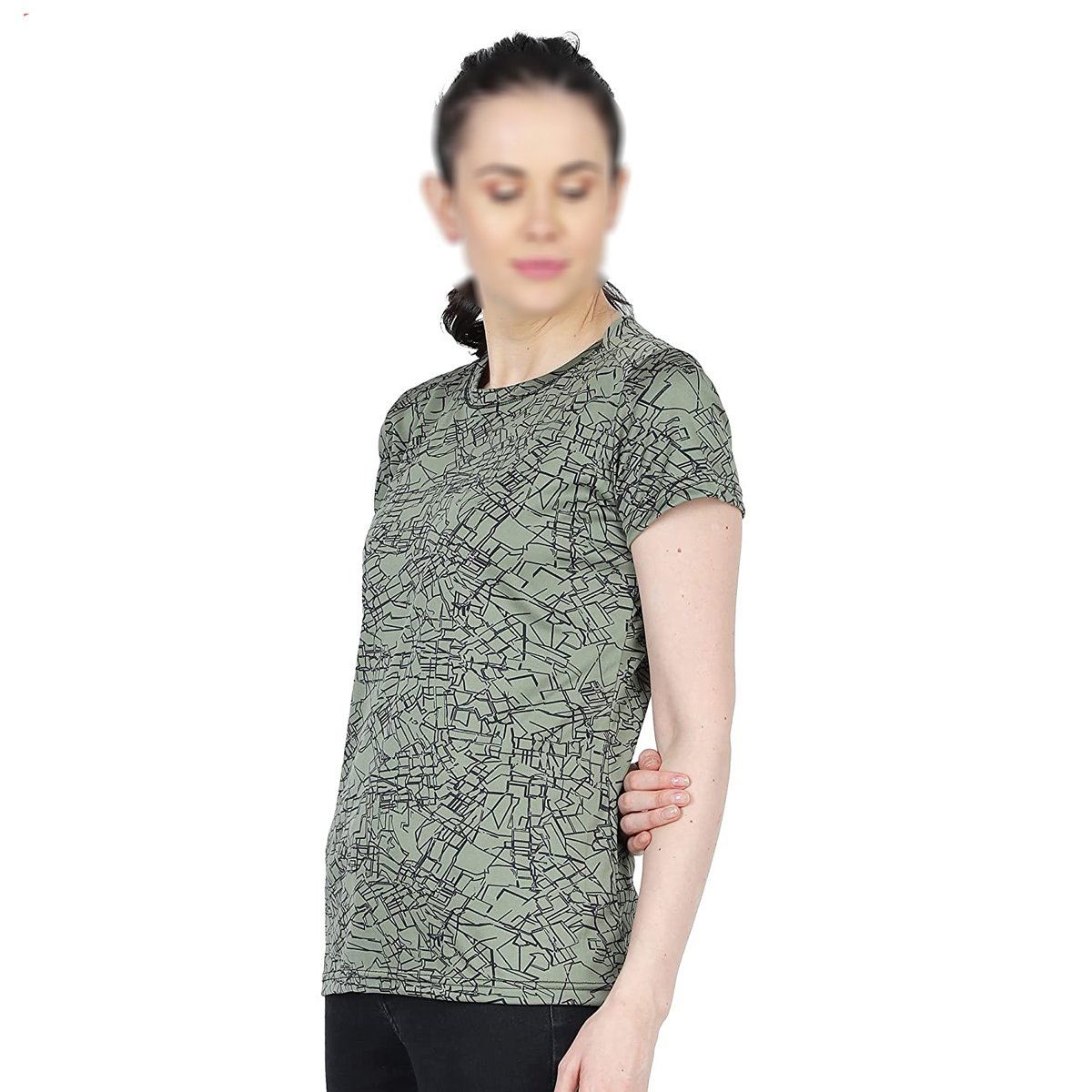 Best Selling Breathable Women T Shirts Short Sleeve Colorful Round Neck Ladies Clothes Cotton T Shirts By Keembro
