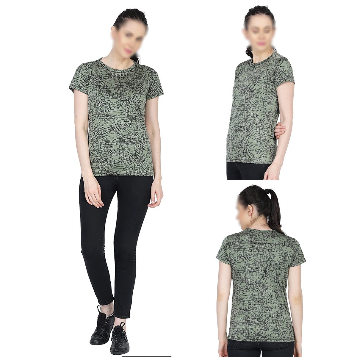Best Selling Breathable Women T Shirts Short Sleeve Colorful Round Neck Ladies Clothes Cotton T Shirts By Keembro