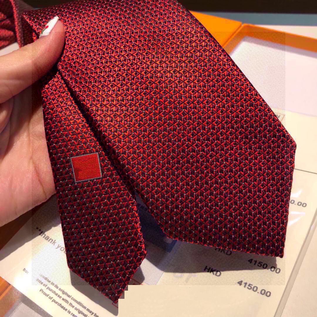 Classic tie High quality silk fabric tie luxury brand tie for men