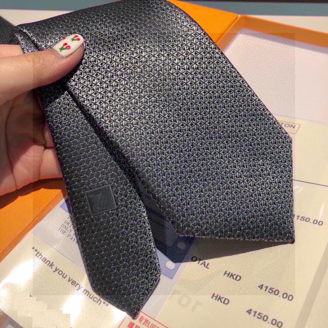 Classic tie High quality silk fabric tie luxury brand tie for men