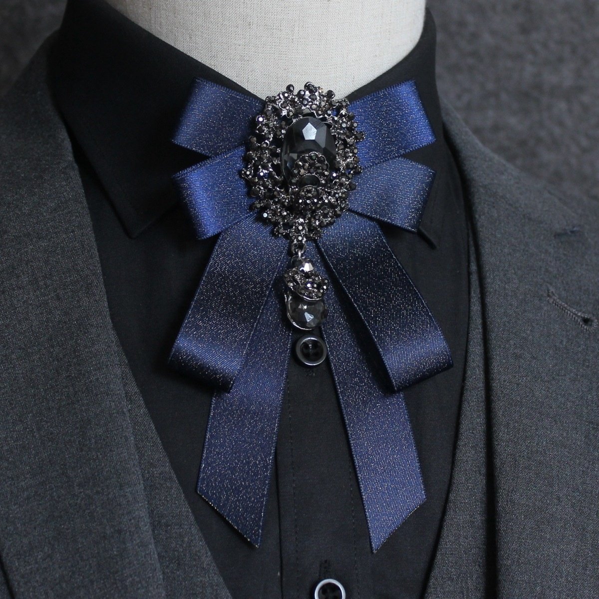 Dynamics Men's Wedding Butterfly Luxury Satin Bow Tie Christmas Fashion Girls' Female Silk Bow