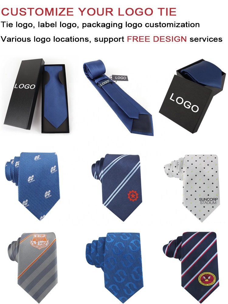 Custom High Quality Personalized Italian Silk Polyester Gifts Necktie Fabric Striped Corbatas Jacquard Woven Neck Ties Mens Tie