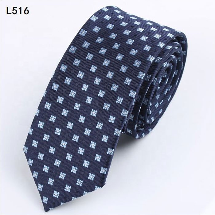 Custom High Quality Personalized Italian Silk Polyester Gifts Necktie Fabric Striped Corbatas Jacquard Woven Neck Ties Mens Tie