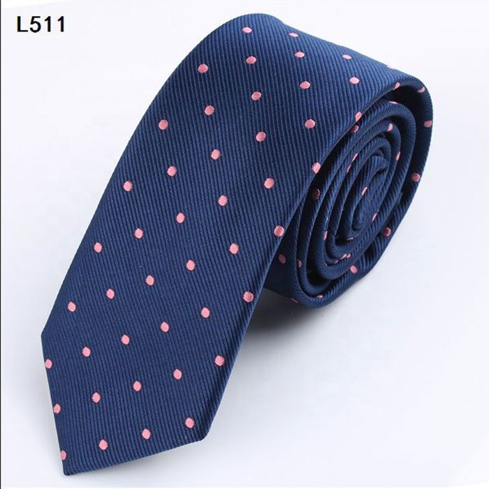 Custom High Quality Personalized Italian Silk Polyester Gifts Necktie Fabric Striped Corbatas Jacquard Woven Neck Ties Mens Tie