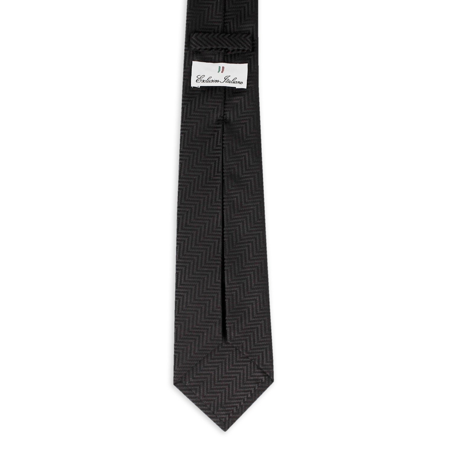 Premium Italian 100% Silk Ties Milano Black Business Necktie 148 cm Seven-Fold Jacquard Fashionable Floral/Animal/Dot Patterns
