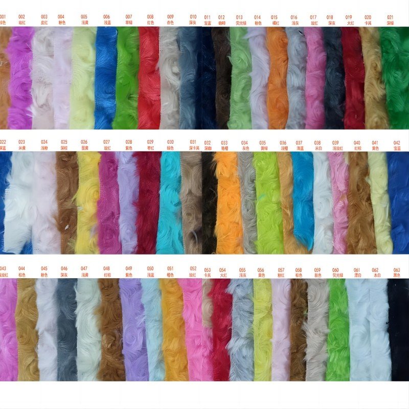 High quality rose velvet fabric twisted pattern grinding loop velvet PV plush toy pillow pet nest plush