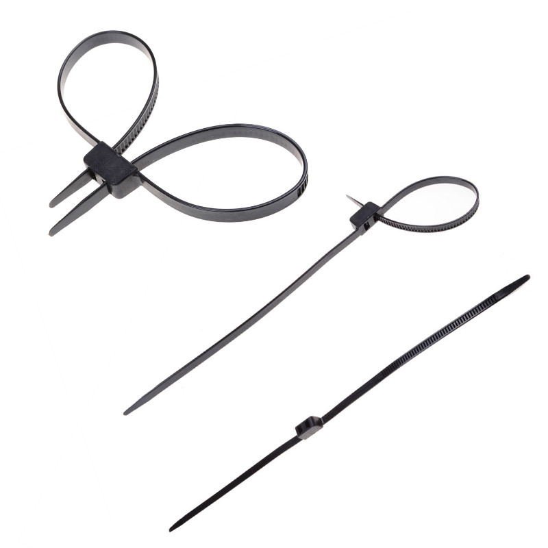 Disposable Zip Tie Handcuffs Police Double Locking Strong Restraints Plastic Handcuffs Extra Durable Nylon Double Flex Cuff