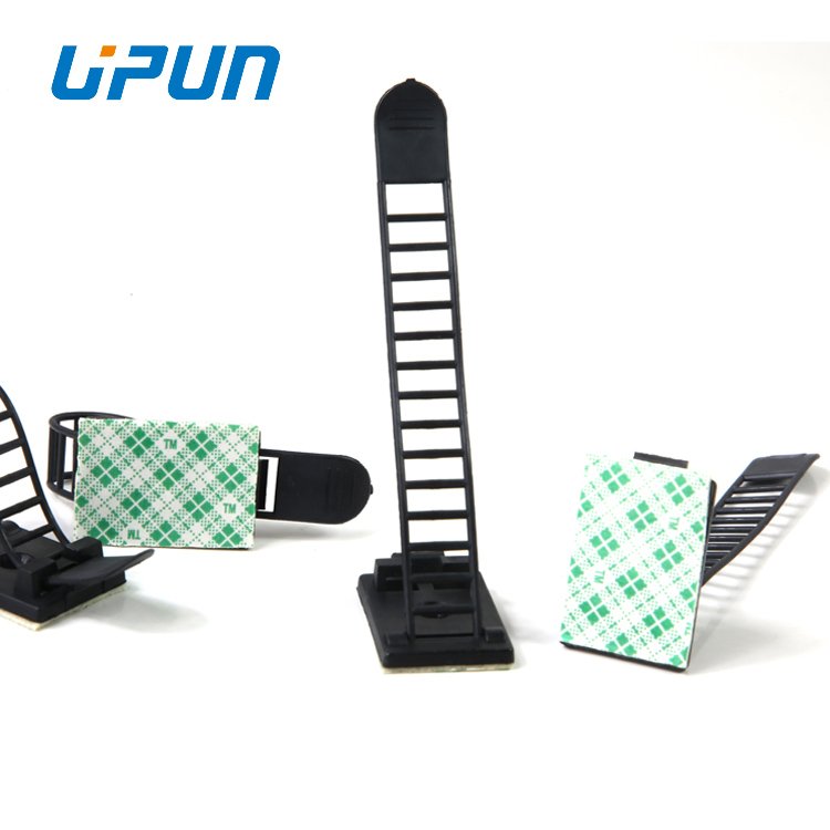 PA66 Material Colored Plastic Products Cable Clamp Adjustable Plastic Tie Mount