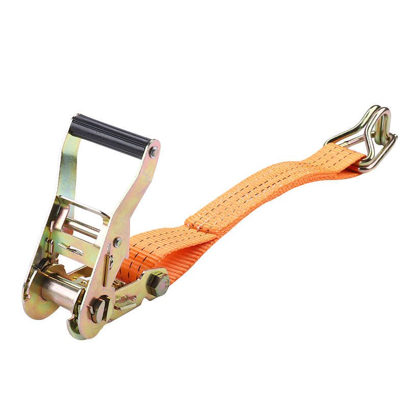 2 Inch 5 Ton Custom Logo Printing Ratchet Tie Down Strap Cargo Polyester Lashing Belt