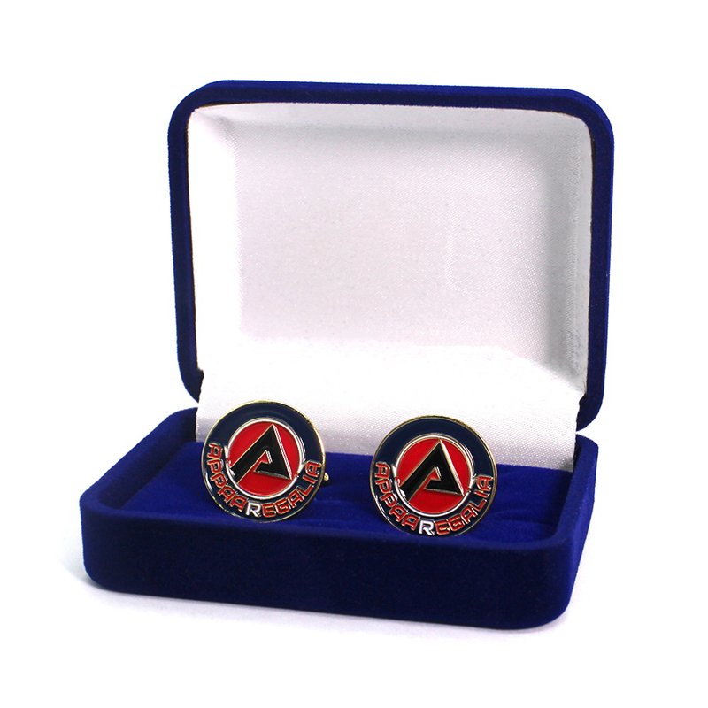 Wholesale Manufacturer Custom Metal Letter Tie Clip Cufflinks And Pins Ties Cufflinks For Men In Boxes