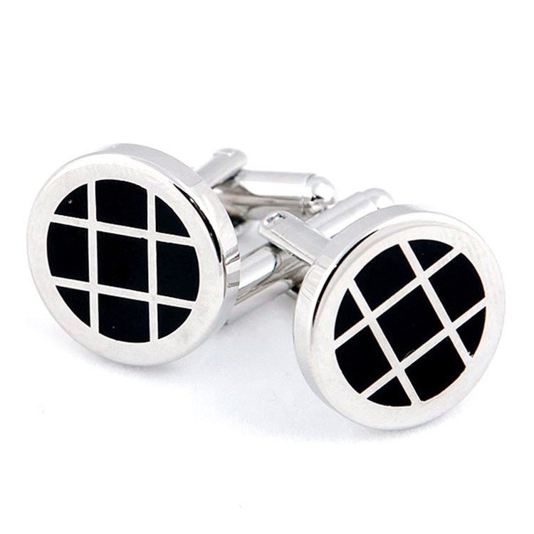 Wholesale Manufacturer Custom Metal Letter Tie Clip Cufflinks And Pins Ties Cufflinks For Men In Boxes
