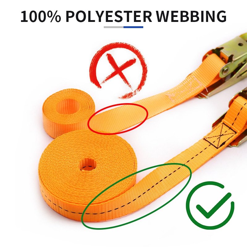 1inch 25mm spanngurte ratchet endless strap cargo lashing belt tie down ratchet strap in 6m length or other