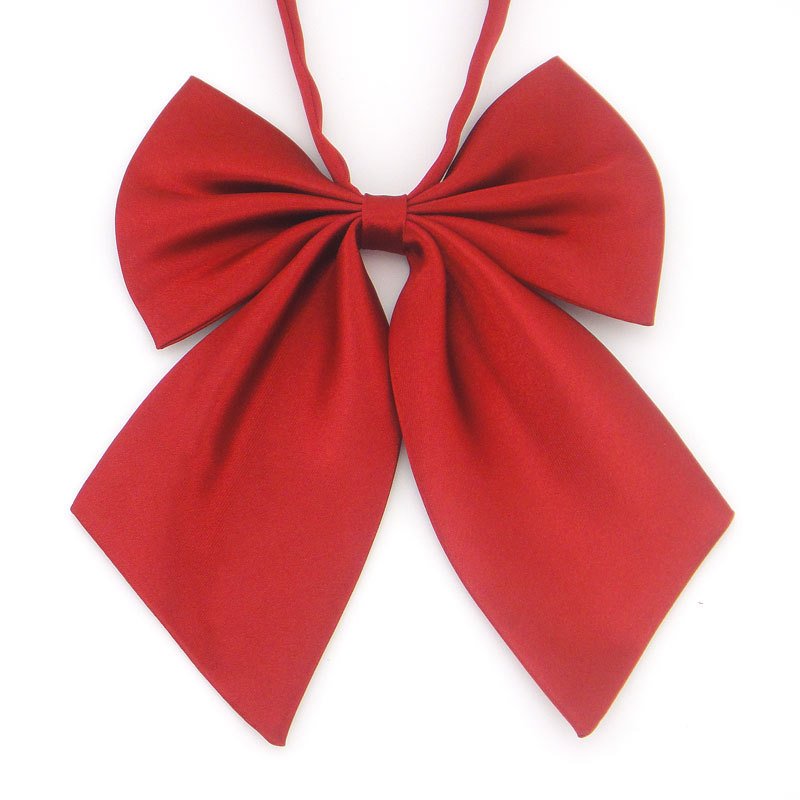 Girls JK Bow Ties College Middle School Style Student Uniforms Accessories Twist Tie Bow