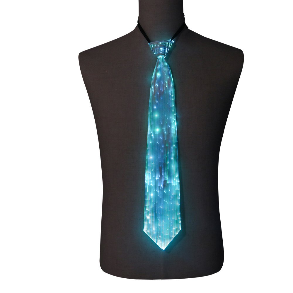 Luminous neck tie LED light up tie mens neckties light emitting tie