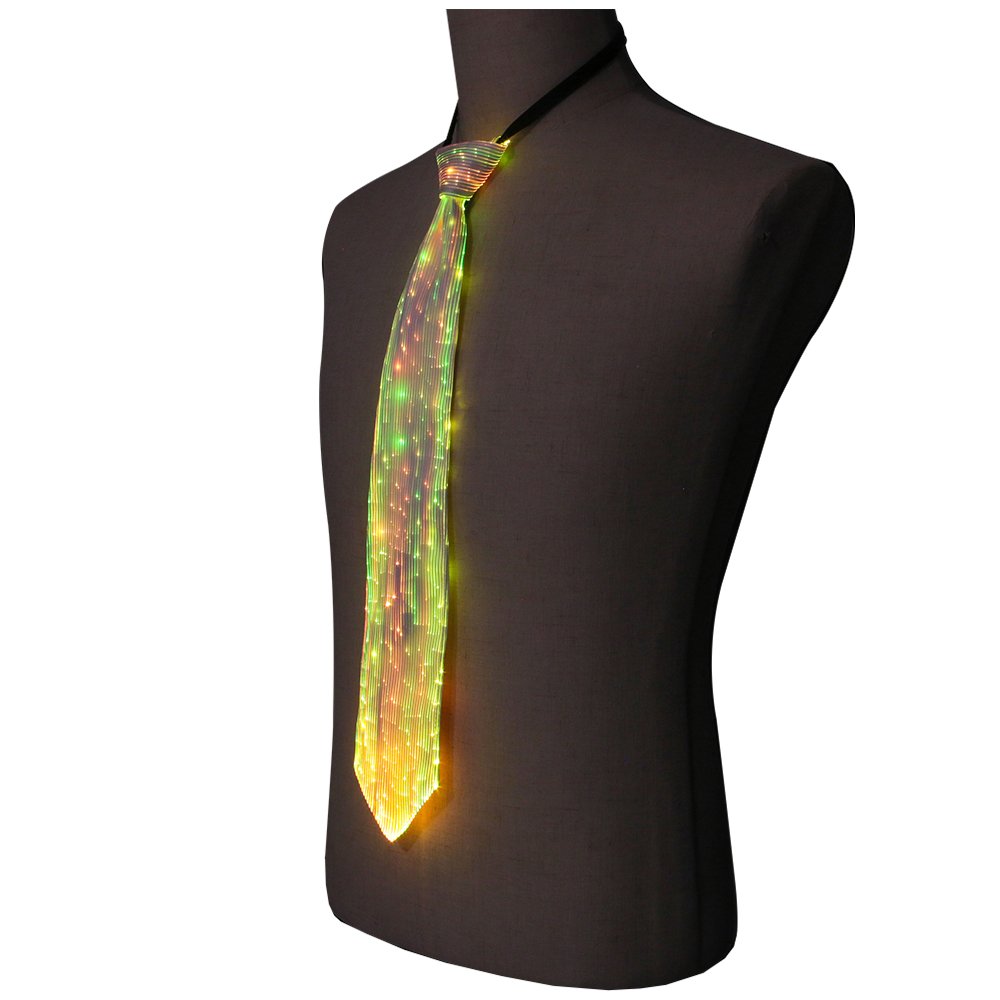 Luminous neck tie LED light up tie mens neckties light emitting tie