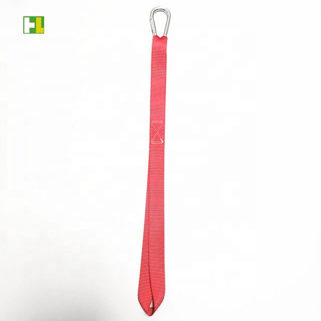 Loop tie down straps with S hooks carabiner tow straps sling straps for customization