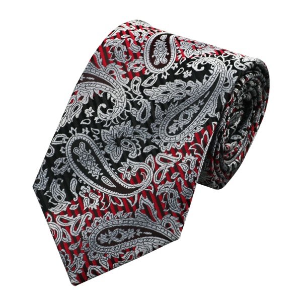 New special design marble pattern design jacquard silk tie ties for men
