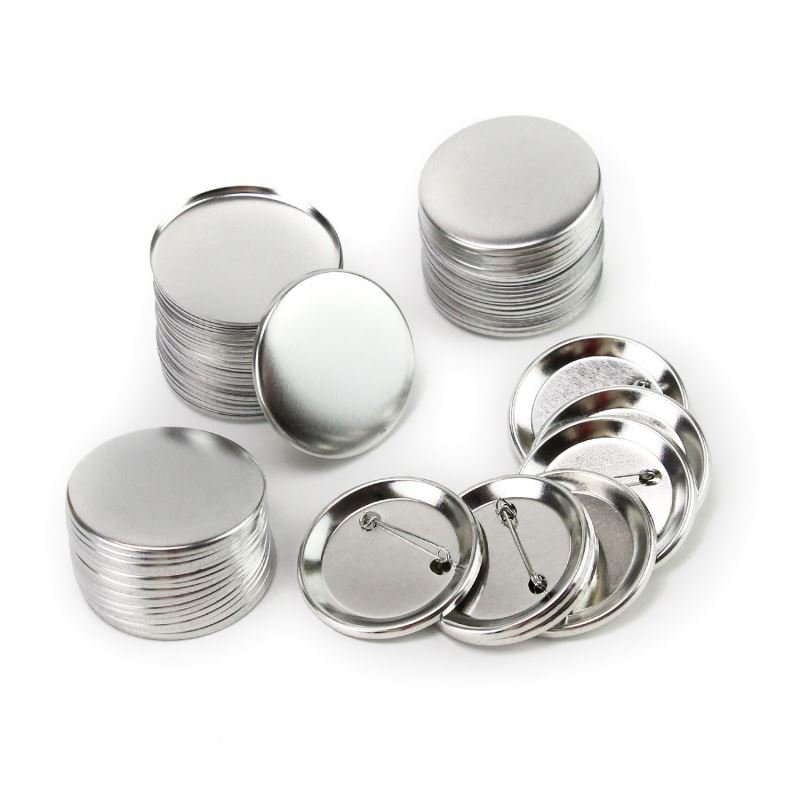 Customized 58mm 44mm Blank Button Badge Wholesale