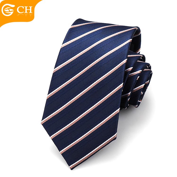 OEM Good Quality Manufacturers Cheap Designer Red Polyester Neckties For Men Personalized Custom Gift Set Navy Tie Tie