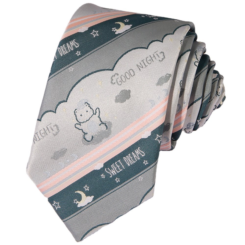 YiLi JK Style Handmade Men Woven Italian Microfiber Polyester Ties
