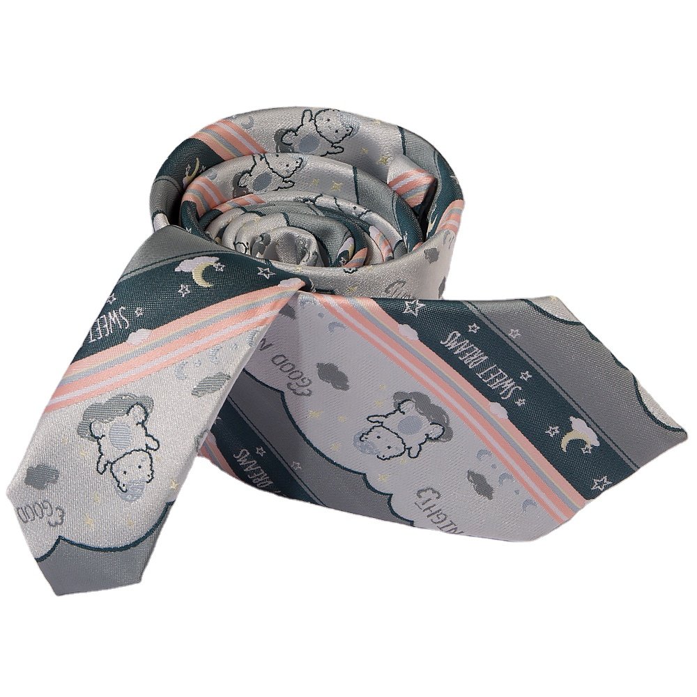 YiLi JK Style Handmade Men Woven Italian Microfiber Polyester Ties