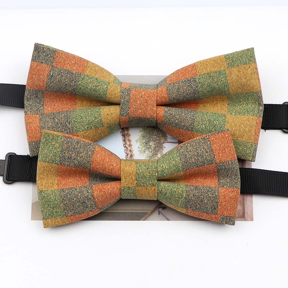 Chic Father Son Cork Wood Bowtie Men Women Kids Pet Butterfly Suit Tuxedo Party Dinner Wedding Bow Tie Gift Creative Accessory