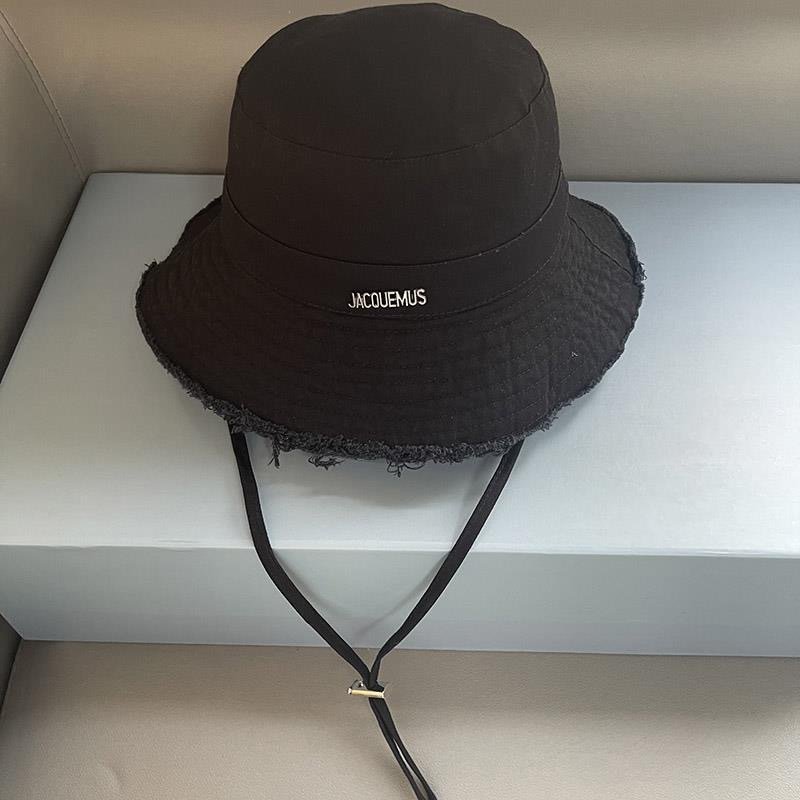 Women's Foldable Sunhat Summer Outdoor Beach Fisherman Hat Sunscreen UV Protection Cap Adjustable Cotton Wide Brim Bucket Caps