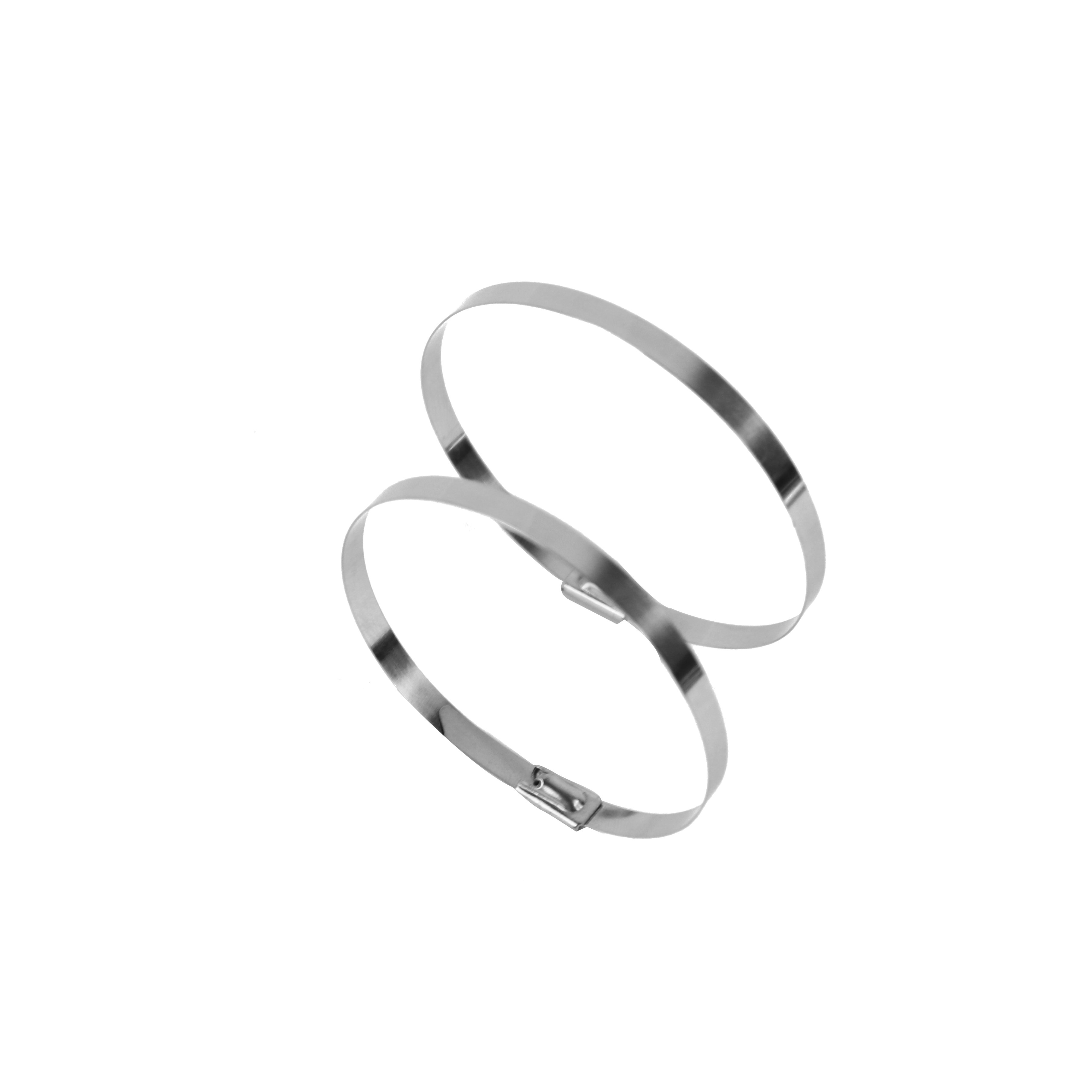 factory directly high quality stainless steel strapping band zip ties