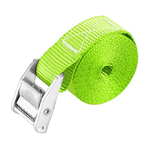 3.8cm Polyester Cam Buckle Tie Down Straps Lashing Belt Cargo Lashing Strap Motorcycle Tie Downs 16ft